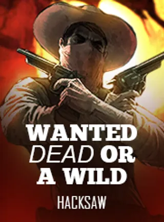 Wanted Dead or a Wild – AllySpin Okładka slotu Wanted Dead or a Wild w lobby Ally Spin casino